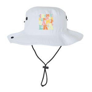 In My Summer Camp Era Retro Groovy Camper Summer Break Meaningful Gift Legacy Cool Fit Booney Bucket Hat