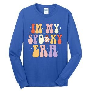 In My Spooky Era Ghost Funny Spooky Season Vibes Halloween Cute Gift Tall Long Sleeve T-Shirt