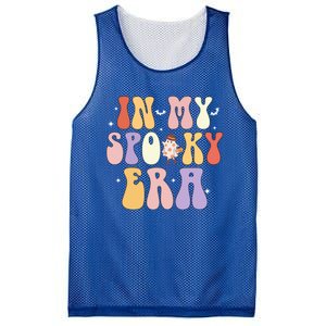 In My Spooky Era Ghost Funny Spooky Season Vibes Halloween Cute Gift Mesh Reversible Basketball Jersey Tank