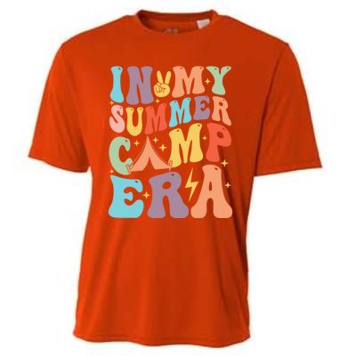 In My Summer Camp Era Retro Groovy Summer Break Gift Cooling Performance Crew T-Shirt