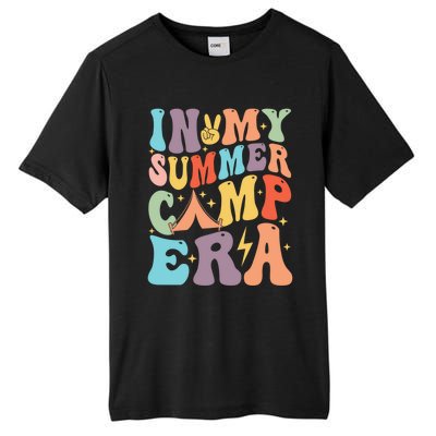 In My Summer Camp Era Retro Groovy Summer Break Gift Tall Fusion ChromaSoft Performance T-Shirt