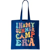 In My Summer Camp Era Retro Groovy Summer Break Gift Tote Bag