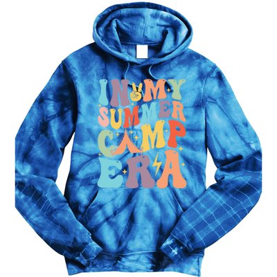 In My Summer Camp Era Retro Groovy Summer Break Gift Tie Dye Hoodie