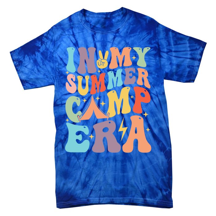 In My Summer Camp Era Retro Groovy Summer Break Gift Tie-Dye T-Shirt