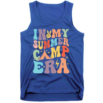 In My Summer Camp Era Retro Groovy Summer Break Gift Tank Top