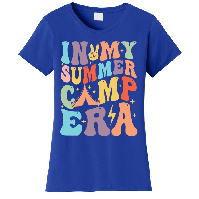 In My Summer Camp Era Retro Groovy Summer Break Gift Women's T-Shirt