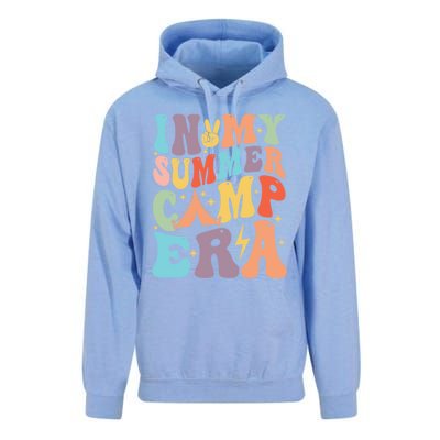 In My Summer Camp Era Retro Groovy Summer Break Gift Unisex Surf Hoodie