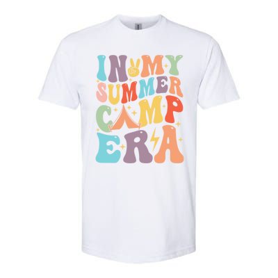 In My Summer Camp Era Retro Groovy Summer Break Gift Softstyle CVC T-Shirt