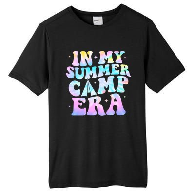 In My Summer Camp Era Tie Dye Summer Vacation Camping Lovers Gift Tall Fusion ChromaSoft Performance T-Shirt