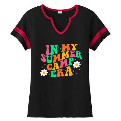 In My Summer Camp Era Premium Ladies Halftime Notch Neck Tee