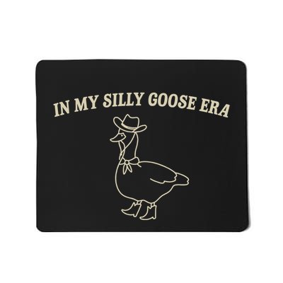 In My Silly Goose Era And Fun Modern Minimalist Design Mousepad