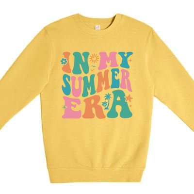 In My Summer Era Funny Summer Gift Premium Crewneck Sweatshirt