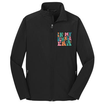 In My Summer Era Funny Summer Gift Core Soft Shell Jacket