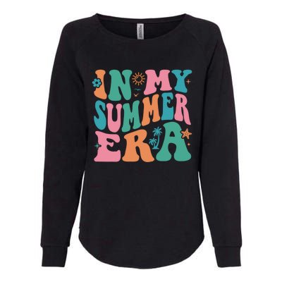 In My Summer Era Funny Summer Gift Womens California Wash Sweatshirt