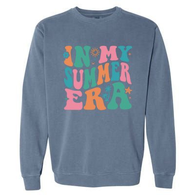 In My Summer Era Funny Summer Gift Garment-Dyed Sweatshirt