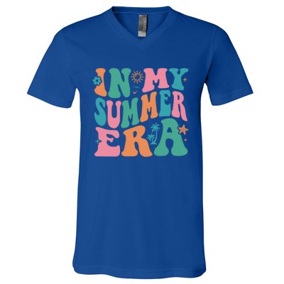 In My Summer Era Funny Summer Gift V-Neck T-Shirt