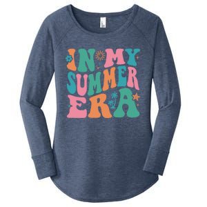 In My Summer Era Funny Summer Gift Women's Perfect Tri Tunic Long Sleeve Shirt