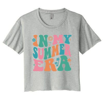 In My Summer Era Funny Summer Gift Women's Crop Top Tee