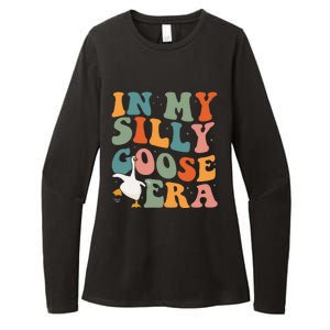 In My Silly Goose Era Funny Retro Silly Goose Womens CVC Long Sleeve Shirt