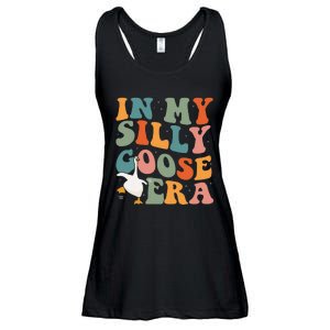 In My Silly Goose Era Funny Retro Silly Goose Ladies Essential Flowy Tank