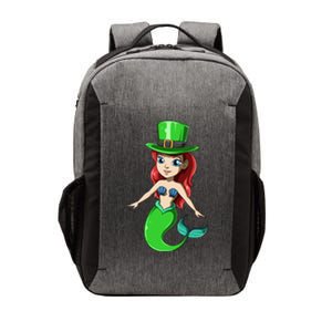 Irish Mermaid St Patrick's Day Mermaid Lucky Mermaid Themed Gift Vector Backpack