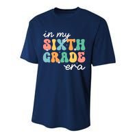 In My Sixth Grade Era 6th Grade Girl Teacher Back To School Performance Sprint T-Shirt