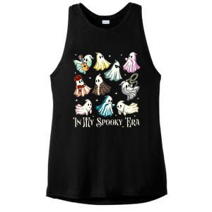 In My Spooky Era Music Lover Cute Ghost Halloween Costume Ladies PosiCharge Tri-Blend Wicking Tank