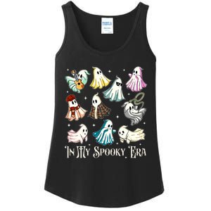 In My Spooky Era Music Lover Cute Ghost Halloween Costume Ladies Essential Tank