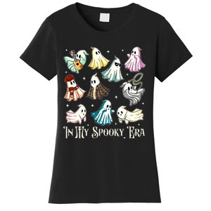 In My Spooky Era Music Lover Cute Ghost Halloween Costume Women's T-Shirt