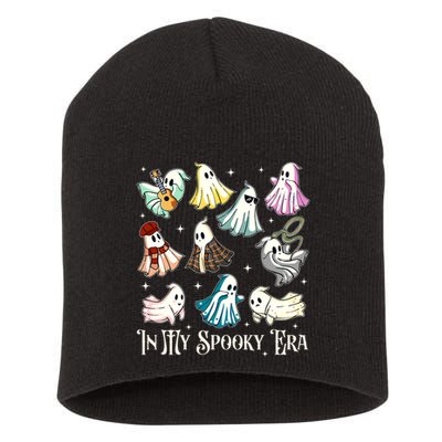 In My Spooky Era Music Lover Cute Ghost Halloween Costume Short Acrylic Beanie