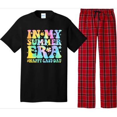 In My Summer Era Happy Last Day Groovy Gift Pajama Set