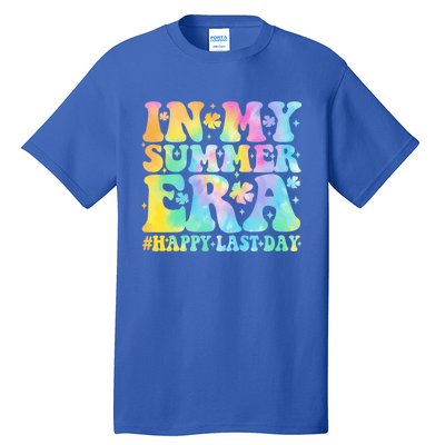 In My Summer Era Happy Last Day Groovy Gift Tall T-Shirt