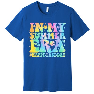 In My Summer Era Happy Last Day Groovy Gift Premium T-Shirt