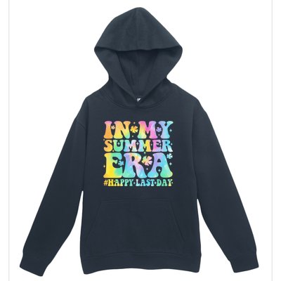 In My Summer Era Happy Last Day Groovy Gift Urban Pullover Hoodie