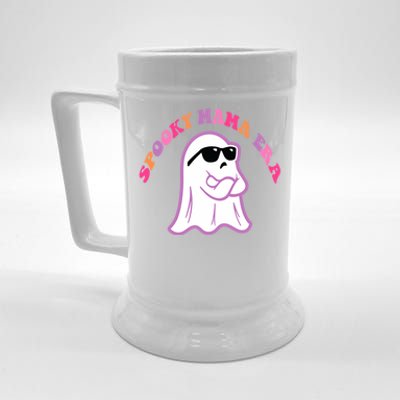 In My Spooky Mama Era Halloween Spooky Mom (2 Side) Gift Beer Stein