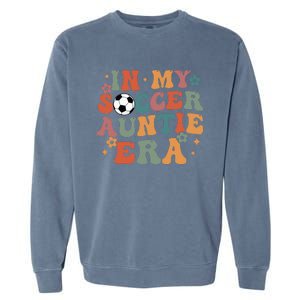 In My Soccer Auntie Era Garment-Dyed Sweatshirt