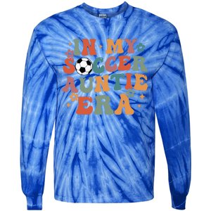 In My Soccer Auntie Era Tie-Dye Long Sleeve Shirt