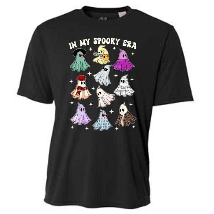 In My Spooky Era Music Lover Cute Ghost Halloween Costume Cooling Performance Crew T-Shirt