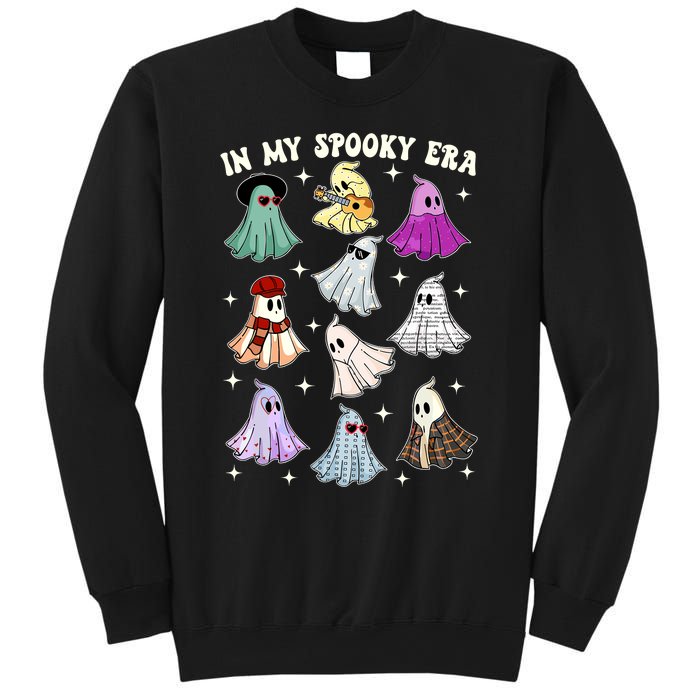 In My Spooky Era Music Lover Cute Ghost Halloween Costume Sweatshirt