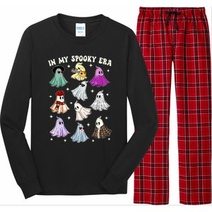 In My Spooky Era Music Lover Cute Ghost Halloween Costume Long Sleeve Pajama Set