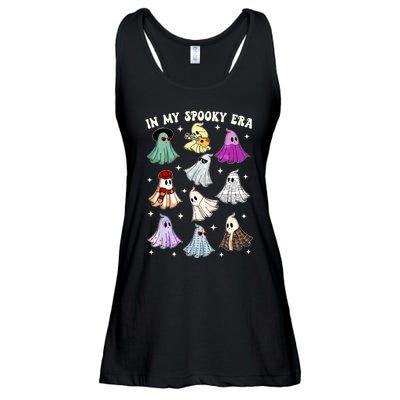 In My Spooky Era Music Lover Cute Ghost Halloween Costume Ladies Essential Flowy Tank