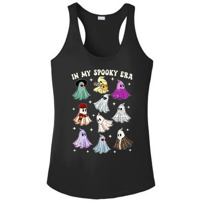 In My Spooky Era Music Lover Cute Ghost Halloween Costume Ladies PosiCharge Competitor Racerback Tank