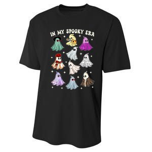 In My Spooky Era Music Lover Cute Ghost Halloween Costume Performance Sprint T-Shirt