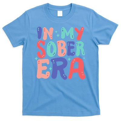 In My Sober Era Retro Groovy Hippie AA Sobriety Pride T-Shirt