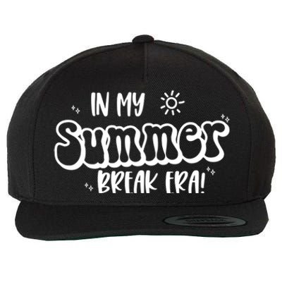 In My Summer Break Era Gift Wool Snapback Cap