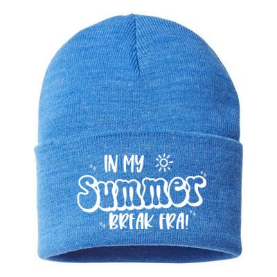 In My Summer Break Era Gift Sustainable Knit Beanie