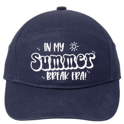 In My Summer Break Era Gift 7-Panel Snapback Hat