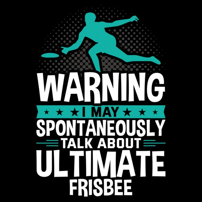 I May Spontaneously Talk About Ultimate Frisbee Gift Impact Tech Backpack