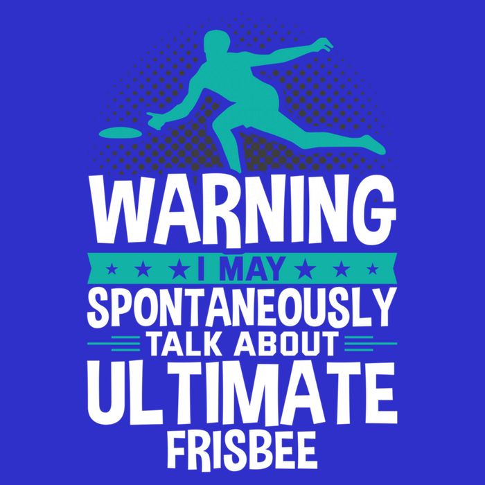 I May Spontaneously Talk About Ultimate Frisbee Gift Zip Tote Bag