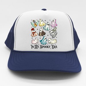 In My Spooky Era Music Lover Cute Ghost Halloween Costume Trucker Hat